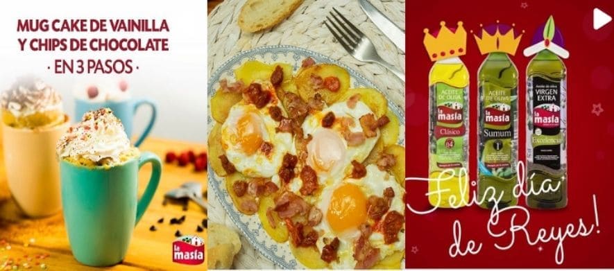 Ejemplos de campañas La Masía