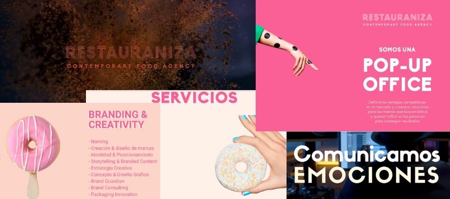 Presencia digital de Restauraniza