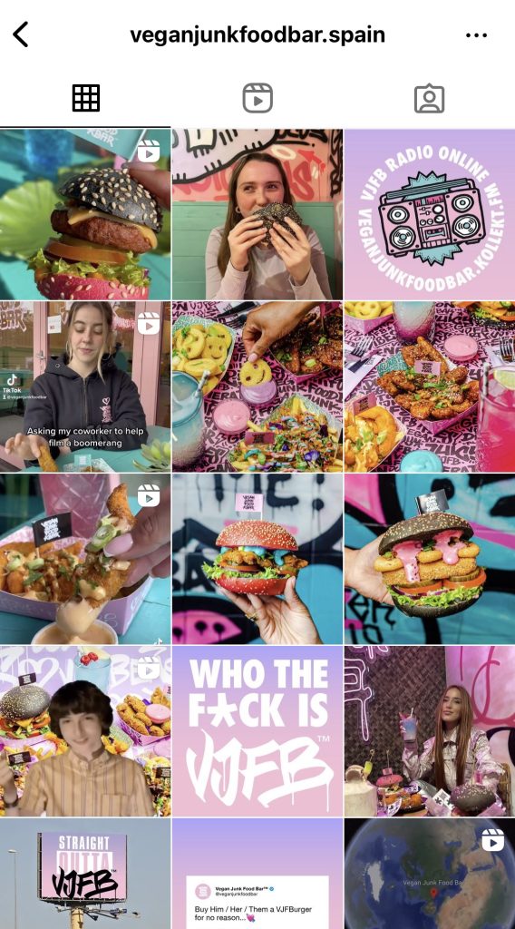 El restaurante ofrece junk food innovadora de origen vegetal